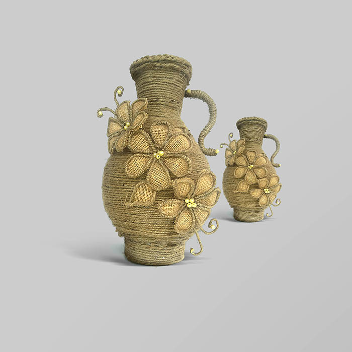 Mockup flower pot